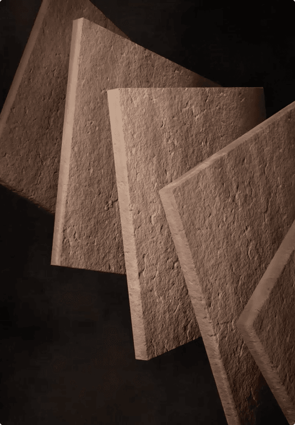 Sandstone tiles representing layered legal knowledge