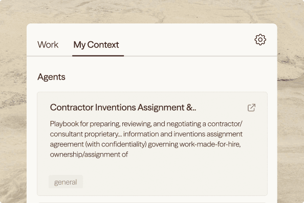 Sandstone Intelligent Playbook - Context and Agents