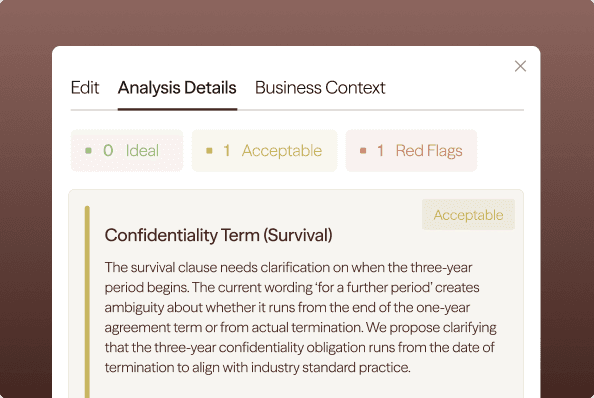 Sandstone Analysis Details - Redlining interface