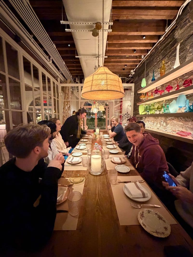 Team dinner